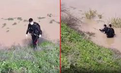 Sulama kanalında erkek ces*di bulundu