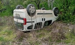 Kahramanmaraş’ta Bayazıtlı Mahallesi'nde araç devrildi 1 yaralı!