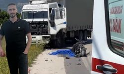 17 yaşındaki motosikletli kamyonla çarpışarak can verdi!
