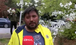 8 katlı binanın en üst katında yangın; engelli köpek içerde mahsur kaldı