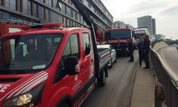 Plazada korkutan yangını: Dumandan etkilenen vatandaşlar kurtarıldı