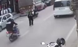 13 yaşındaki çocuğa çarptı, arkasına bile bakmadan kaçtı