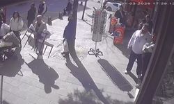 Mağaza önündeki sandalyeleri çalan kadın yakalandı