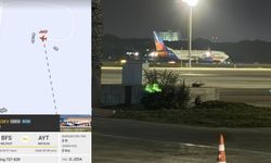 Antalya’da pilot paniği! Uçak acil iniş yapmak zorunda kaldı