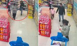 Baba, 12 yaşındaki özel gereksinimli çocuğunu markette tekme tokat darp etti