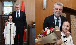 Başkan Görgel makamını Erva Zehra'ya emanet etti!