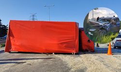 Bayrampaşa'da makas atan otomobil kamyonu devirdi 1'i çocuk 7 yaralı