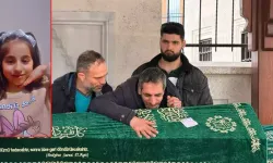 Beton parçasının isabet ettiği 6 yaşındaki Tesnim son yolculuğuna uğurlandı