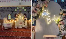 Camide Baby Shower Skandalı! İlçe Ayağa Kalktı