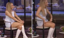 Canlı yayında iç çamaşırı görünen komedyenden sunucuya şok yanıt