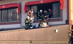 Çorlu'da kafeteryada facia! 3. kattan düşen kadın yaralandı