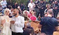 Düğün günü toprağa verildi! Damadın mezarına çiçek konuldu
