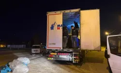 Durdurulan TIR’da 18 kaçak göçmen yakalandı