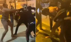 El ele yürüyen eşcins*l çift saldırıya uğradı