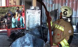 Evde peş peşe patlamalar! İslahiye'de yangın paniği