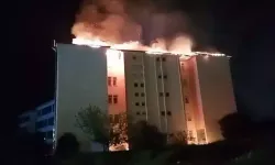 Fen lisesi pansiyonunda yangın: 46 öğrenci tahliye edildi