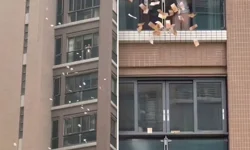 Gökten servet yağdı: Yaşlı kadın pencereden 6 milyon TL’lik para savurdu