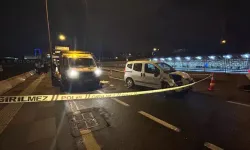 Hafif ticari araç ile motosiklet çarpıştı; 1 yaralı