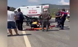 Hafif ticari araçla çarpışan bisikletli hayatını kaybetti