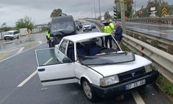 İntihar teşebbüsü gibi kaza kamerada