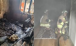 Kahramanmaraş Dulkadiroğlu’nda korkutan ev yangını: İtfaiye alevleri büyümeden söndürdü