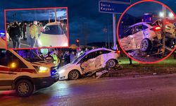 Kahramanmaraş Göksun’da kaza! İki otomobil çarpıştı 4 yaralı