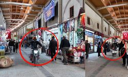 Kahramanmaraş Kapalı Çarşı’da Trafik Sorunu: Motosikletler Yayaları Tehdit Ediyor