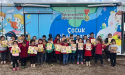 Kahramanmaraş mobil kütüphane çocuklara ulaştı