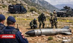 Kahramanmaraş Nurhak'ta 2 metrelik füze bulundu!