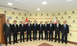 Kahramanmaraş protokolünden KSÜ yönetimine ziyaret