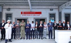 Kahramanmaraş Şehit Furkan Gök Camii dualarla açıldı!