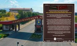 Kahramanmaraş Sütçü İmam Üniversitesi'nden İsrail'in idam kararına tepki