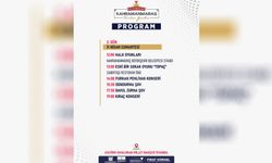 Kahramanmaraş Tanıtım Günleri’nde Üçüncü Gün Programı Belli Oldu
