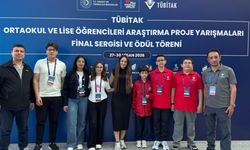 Kahramanmaraşlı gençler TÜBİTAK finallerinde Türkiye üçüncüsü oldu