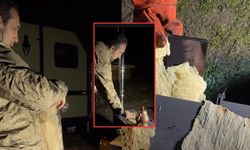 Kahramanmaraşlı sanatçı Kıraç, sobanın üzerinde tarhana pişirdi