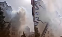 Kahramanmaraş’ta 10 Katlı Apartmanda Yangın Çıktı