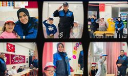 Kahramanmaraş’ta anlamlı ziyaret! Polisler özel öğrencilerle buluştu