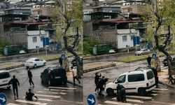 Kahramanmaraş'ta sokak ortasında bıçaklı kavga!