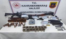 Kahramanmaraş’ta Jandarmadan Büyük Operasyon: 129 Silah Ele Geçirildi
