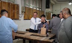 Kahramanmaraş'ta meslek lisesi ziyareti! Üretim vurgusu