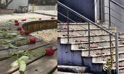 Kahramanmaraş'ta okul bahçesinde kahreden manzara!