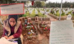 Kahramanmaraş'ta okul saldırısında ölen çocukların mezar başındaki yazılan notlar tüm şehri ağlattı