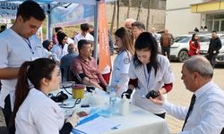 Kahramanmaraş’ta sağlık haftası etkinliği! Öğrenciler sahada uygulama yaptı