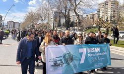 Kahramanmaraş’ta sağlık için yürüdüler!