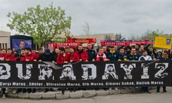 Kahramanmaraş'ta taraftarlar şehitler için birleşti