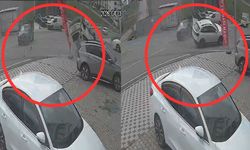 Kavşakta iki cip çarpıştı 7 yaralı! Kaza anı kamerada