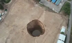 Korkutan görüntü: Oluşan obruğun çapı büyüdü