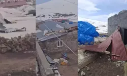 Kuvvetli Rüzgar Çatıları Uçurdu