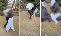 Liseli Kızlar Sokakta Kavga Etti
