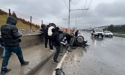 Malatya’da Otomobil Takla Attı: 5 Kişi Kazayı Yara Almadan Atlattı